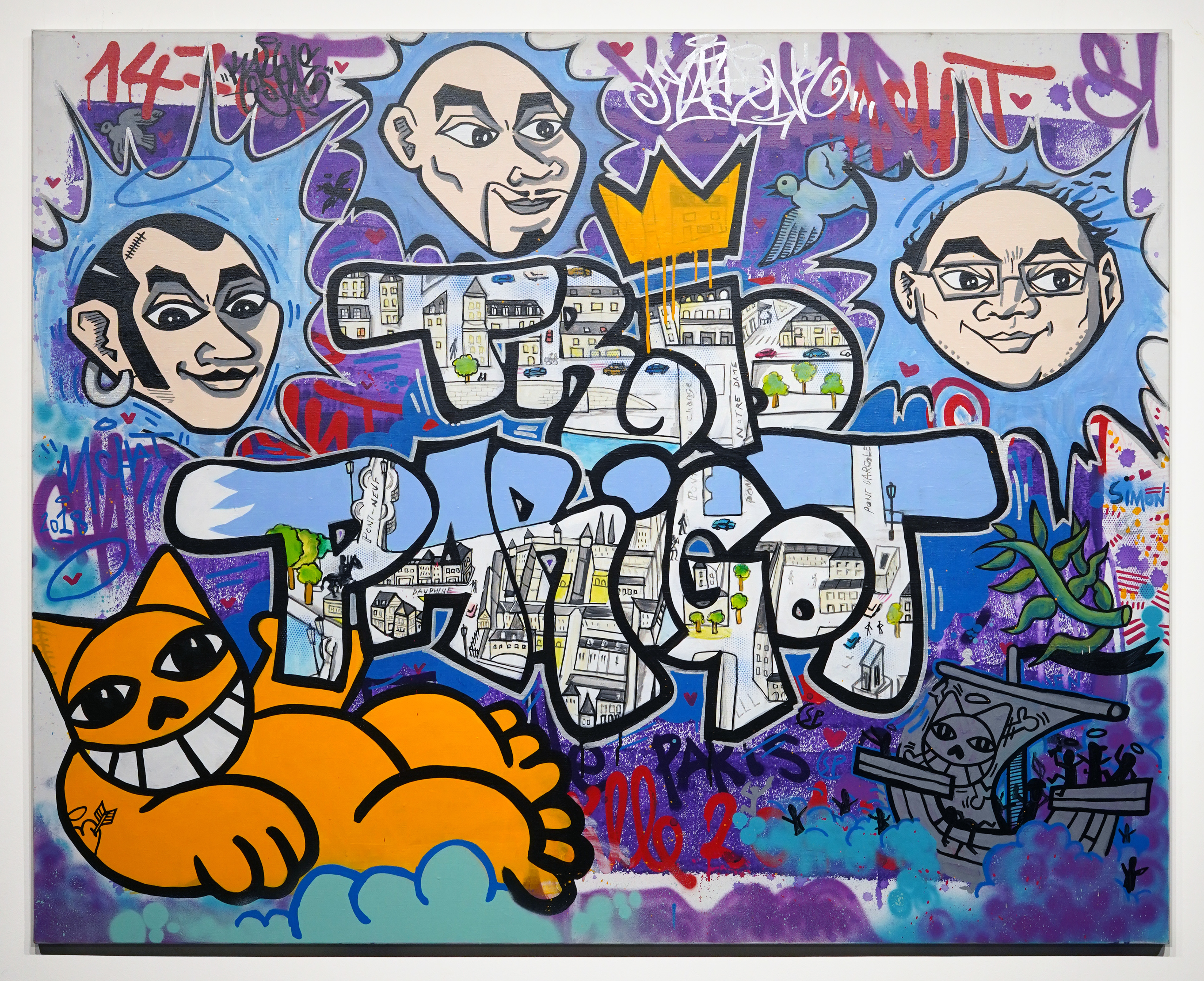 Trio Parigot: Kay One / M. Chat / S. Pradinas
